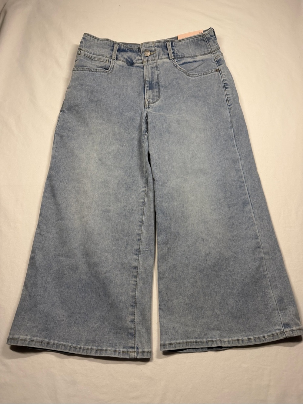 NYDJ Light Blue Wide-Leg Crop Jeans Sz 6P NWT
